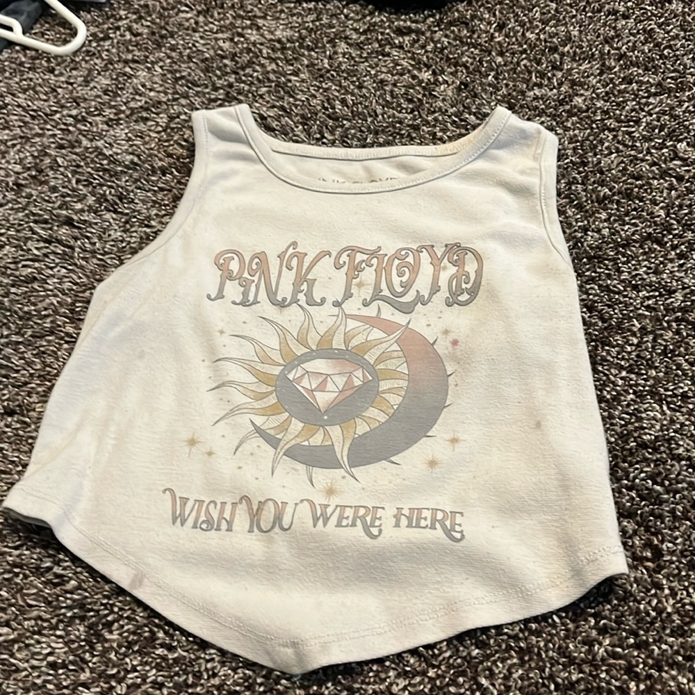 Pink Floyd Cropped T